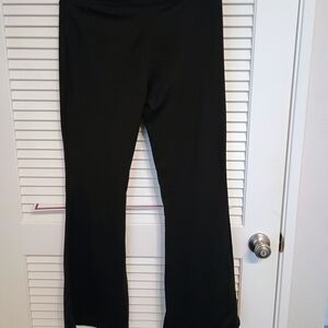 Black Women's Wide Leg Leggings